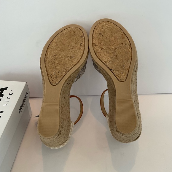 NWT/in box Women’s Sonoma espadrille sandals - Picture 4 of 7